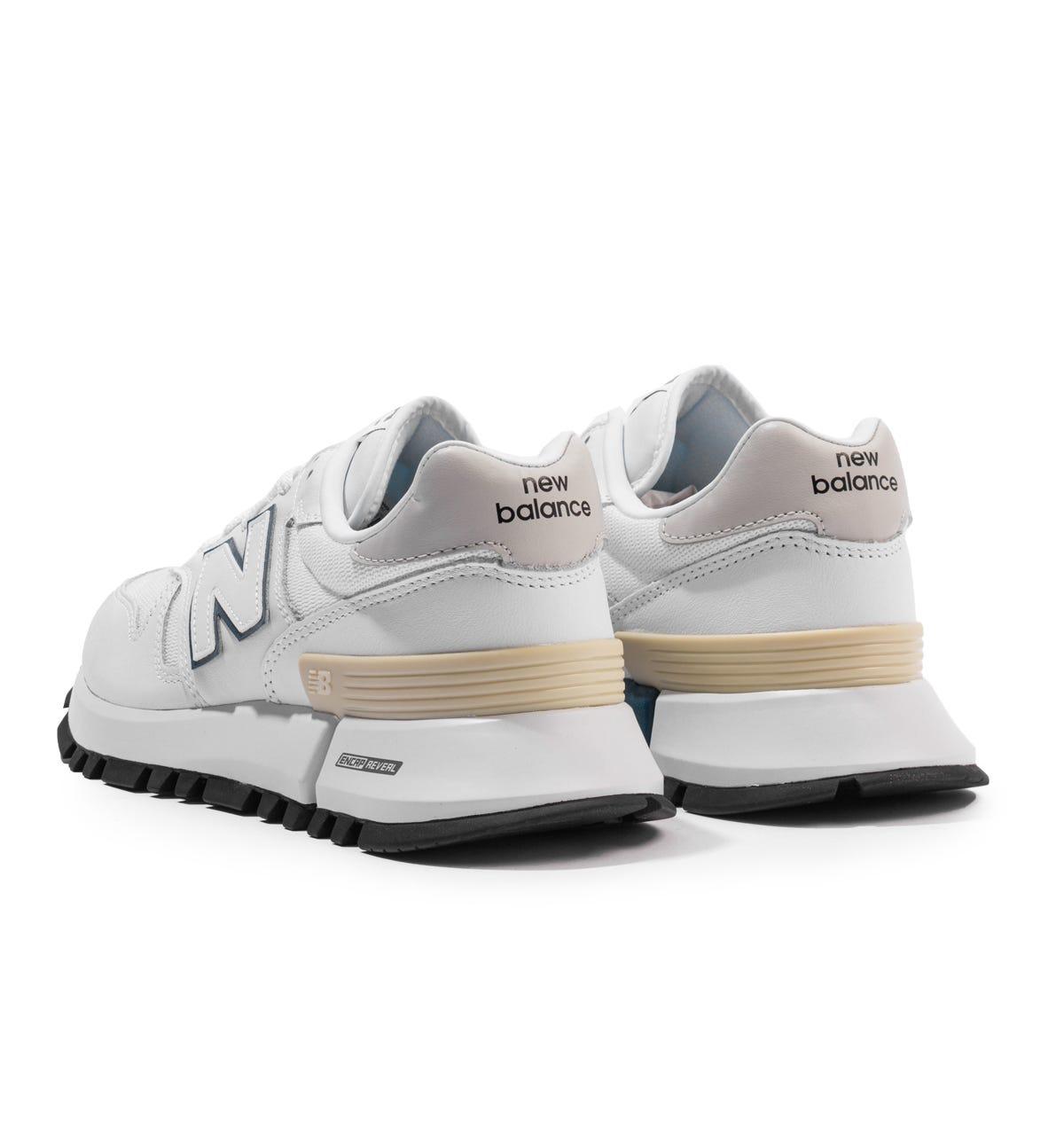 New Balance Rc 1300 Leather & Mesh Trainers in White for Men | Lyst