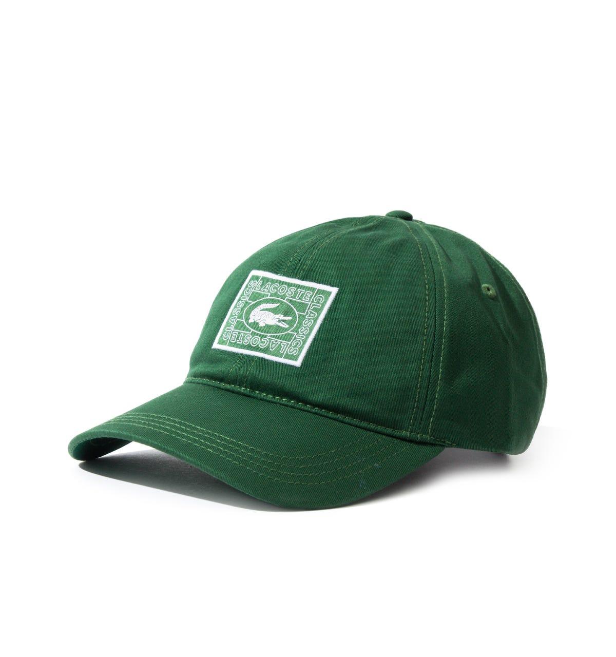 Lacoste Synthetic Casquette Green Cap for Men - Lyst