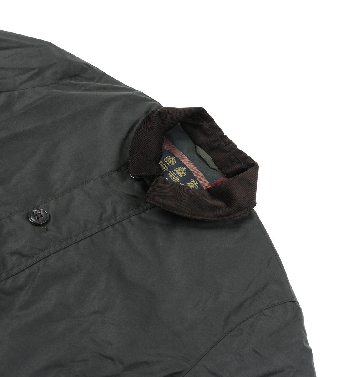 mens barbour mac