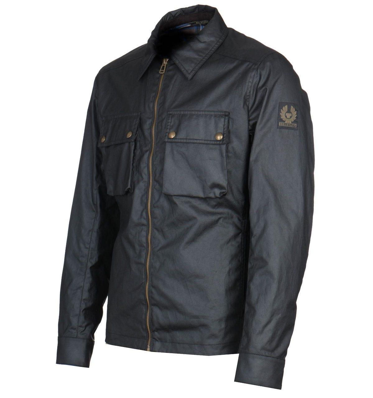 Belstaff Dunstall Waxed Cotton Jacket in Black for Men | Lyst
