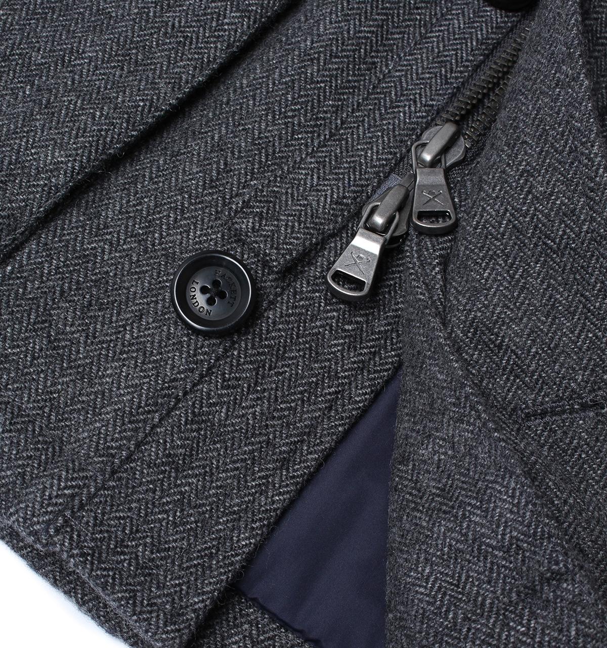 hackett herringbone jacket