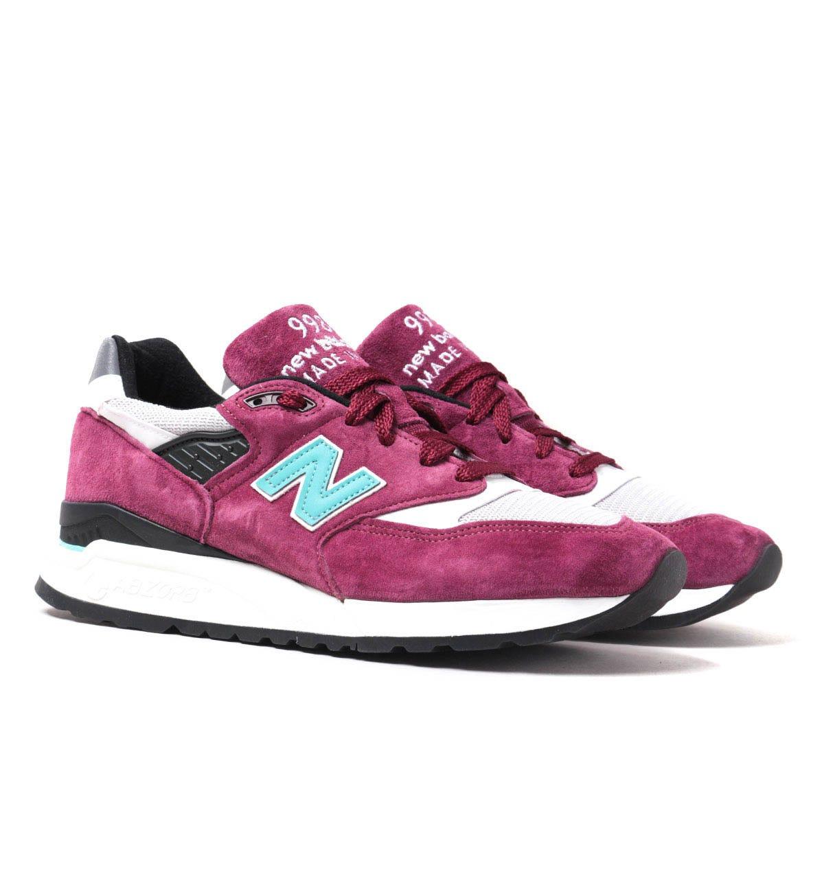 new balance 998 burgundy chalk