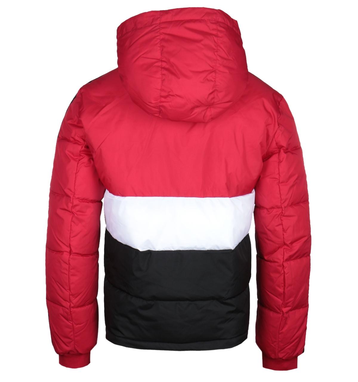 red armani exchange jacket