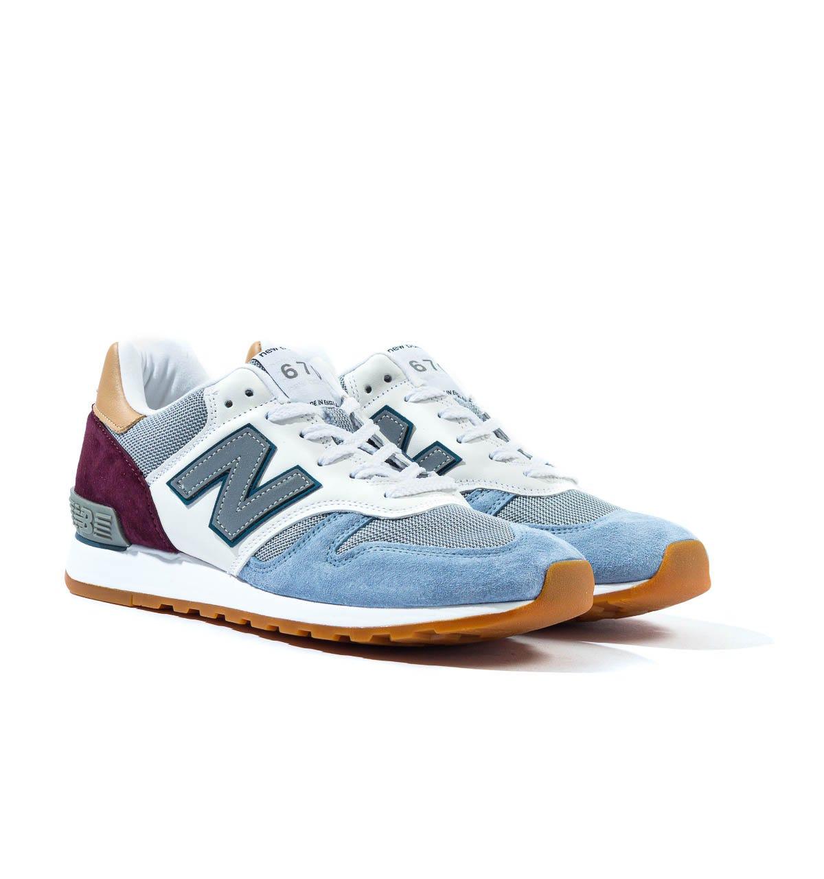 white and purple trainers