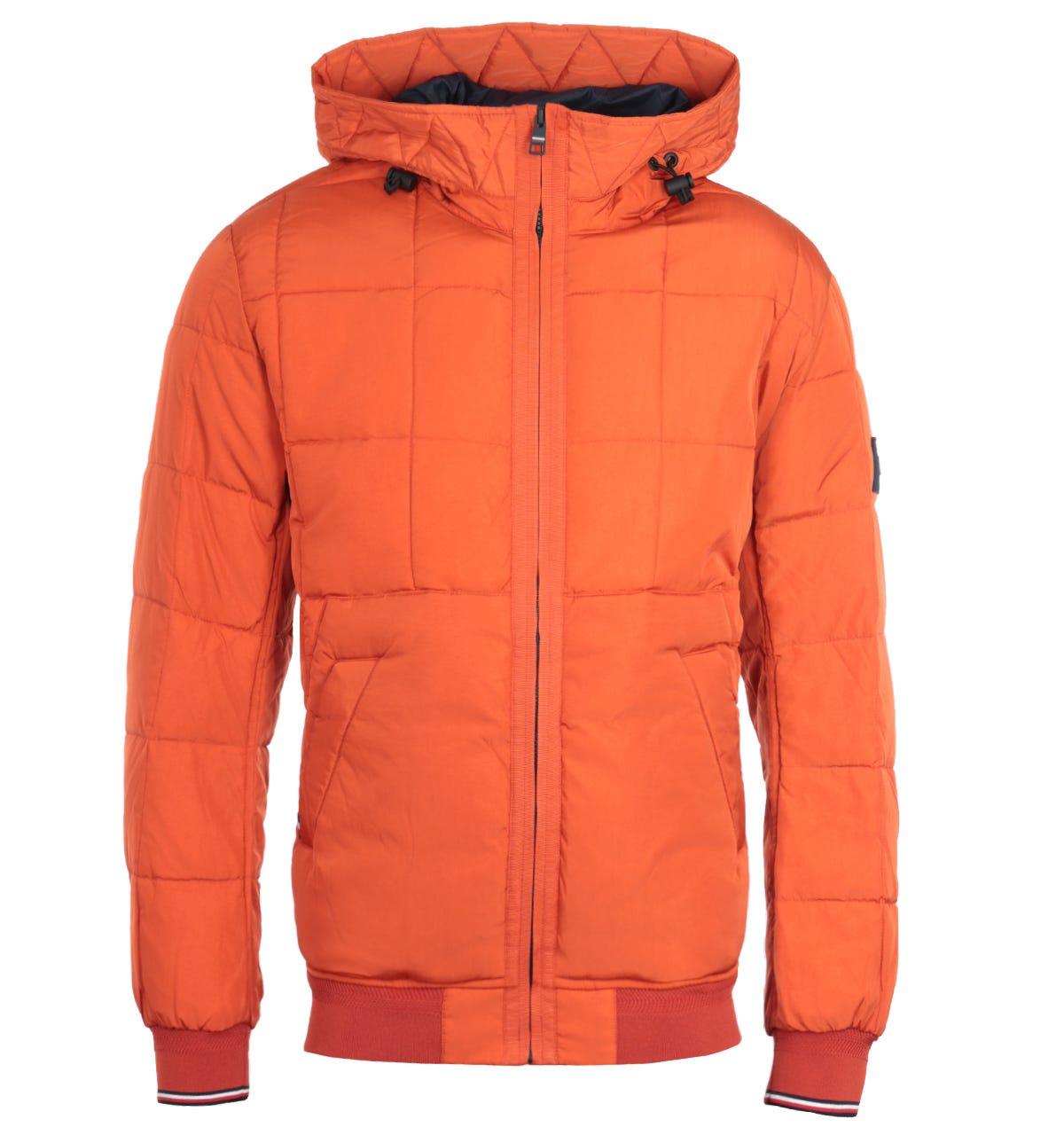 tommy hilfiger jacket orange