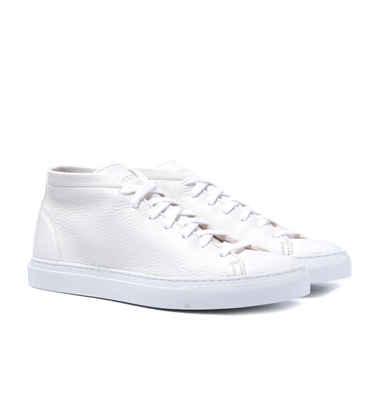 Diemme Leather Loria White Deer Nappa Trainers for Men - Lyst