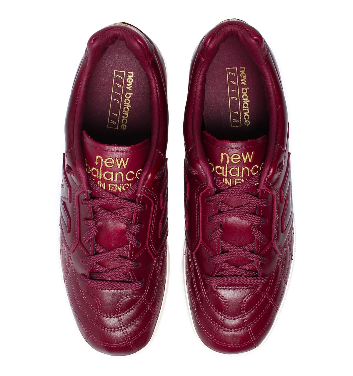 new balance burgundy leather