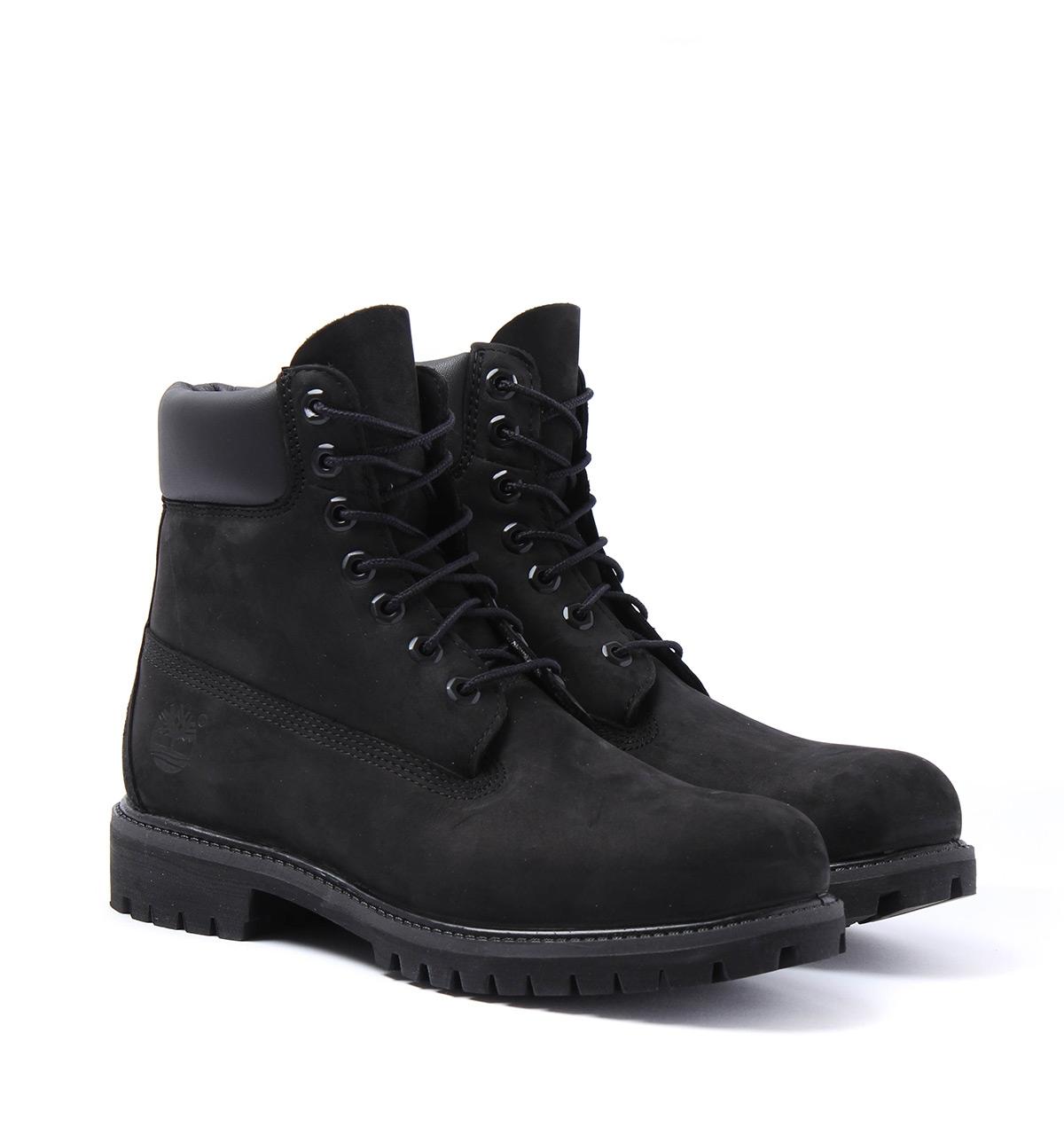 Timberland Leather Icon Black 6-inch Premium Wide Fit Boots for Men - Lyst
