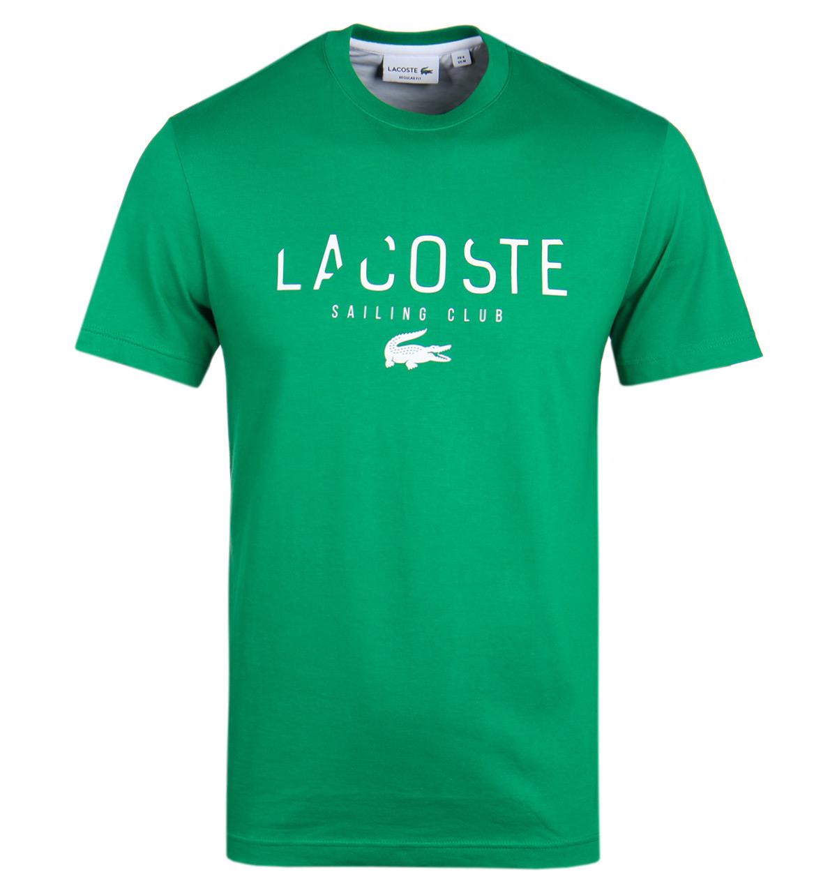 Lacoste Green Sailing Club T-shirt for Men | Lyst