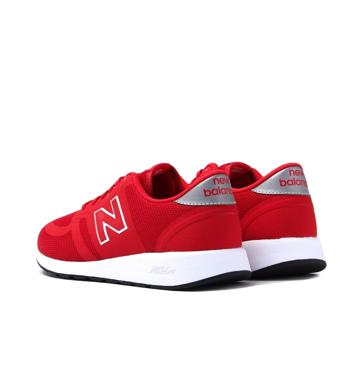 new balance 420 trainers red