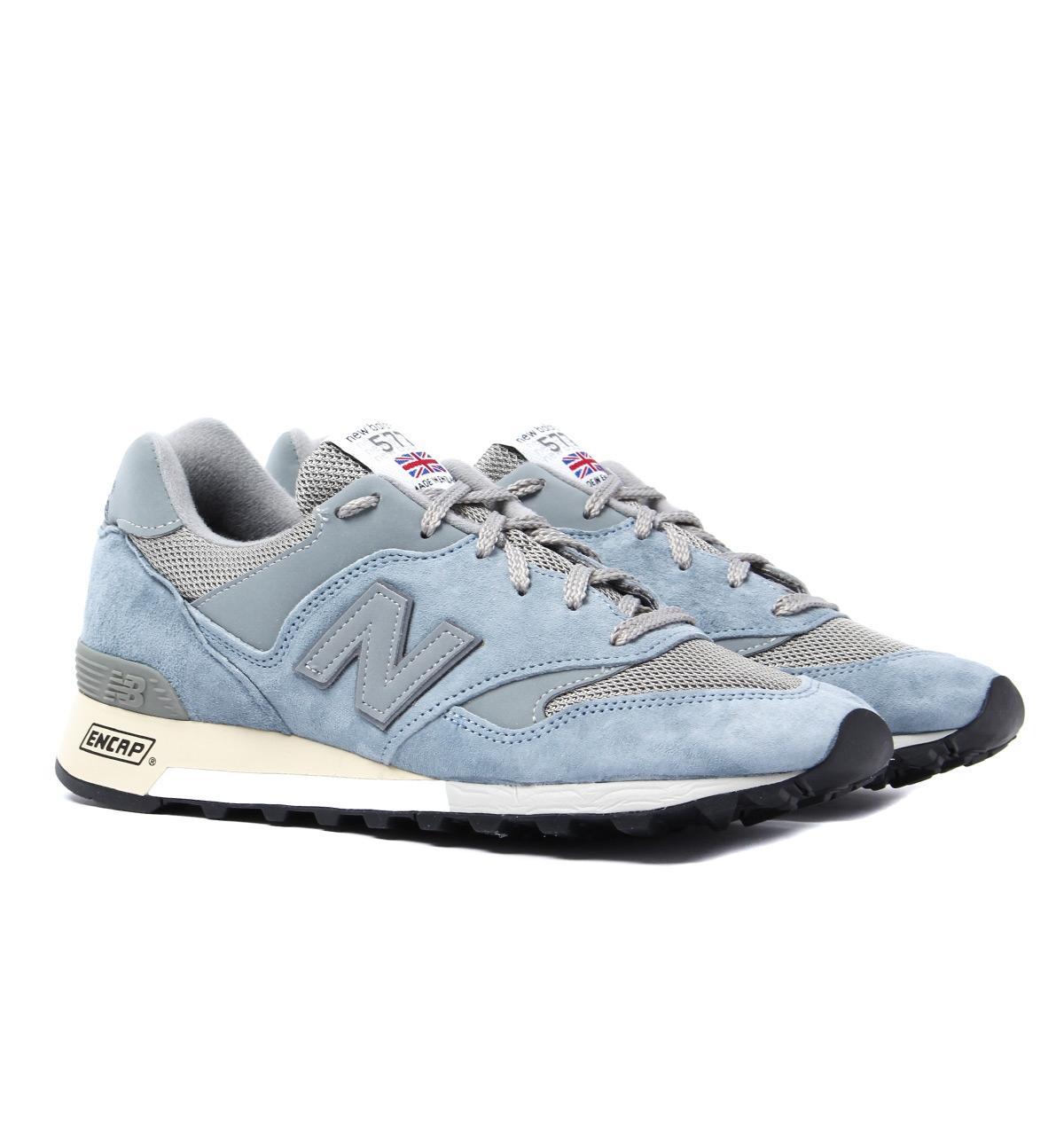 New Balance Suede 577 Cadet Blue Trainers - Lyst