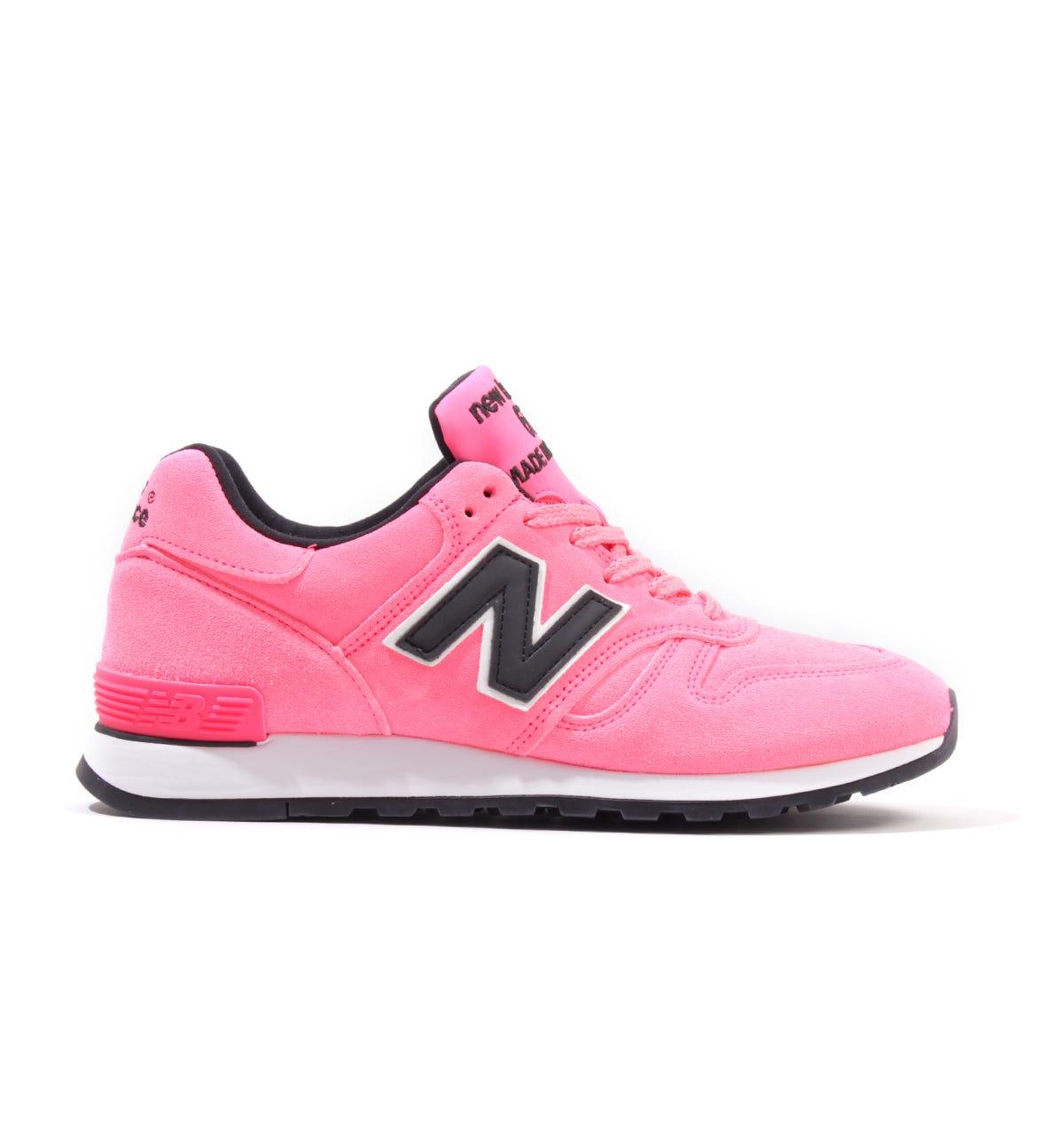 New Balance 670 Made In England 'neon Pack' Suede Trainers in Pink for Men  - Lyst
