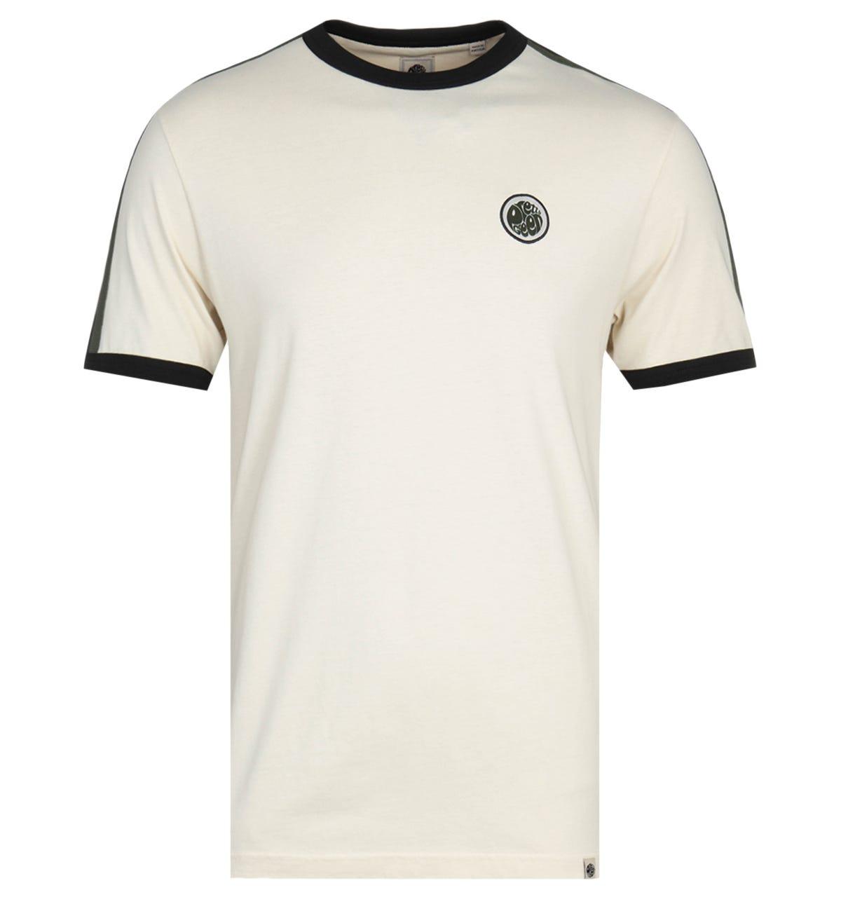 Pretty Green Cotton White Tilby T-shirt 