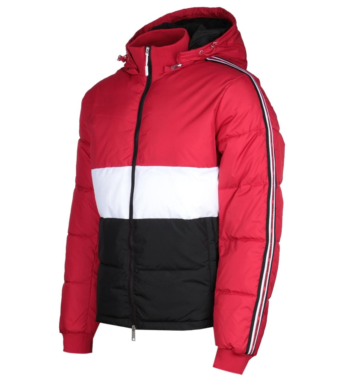 armani exchange jacket red
