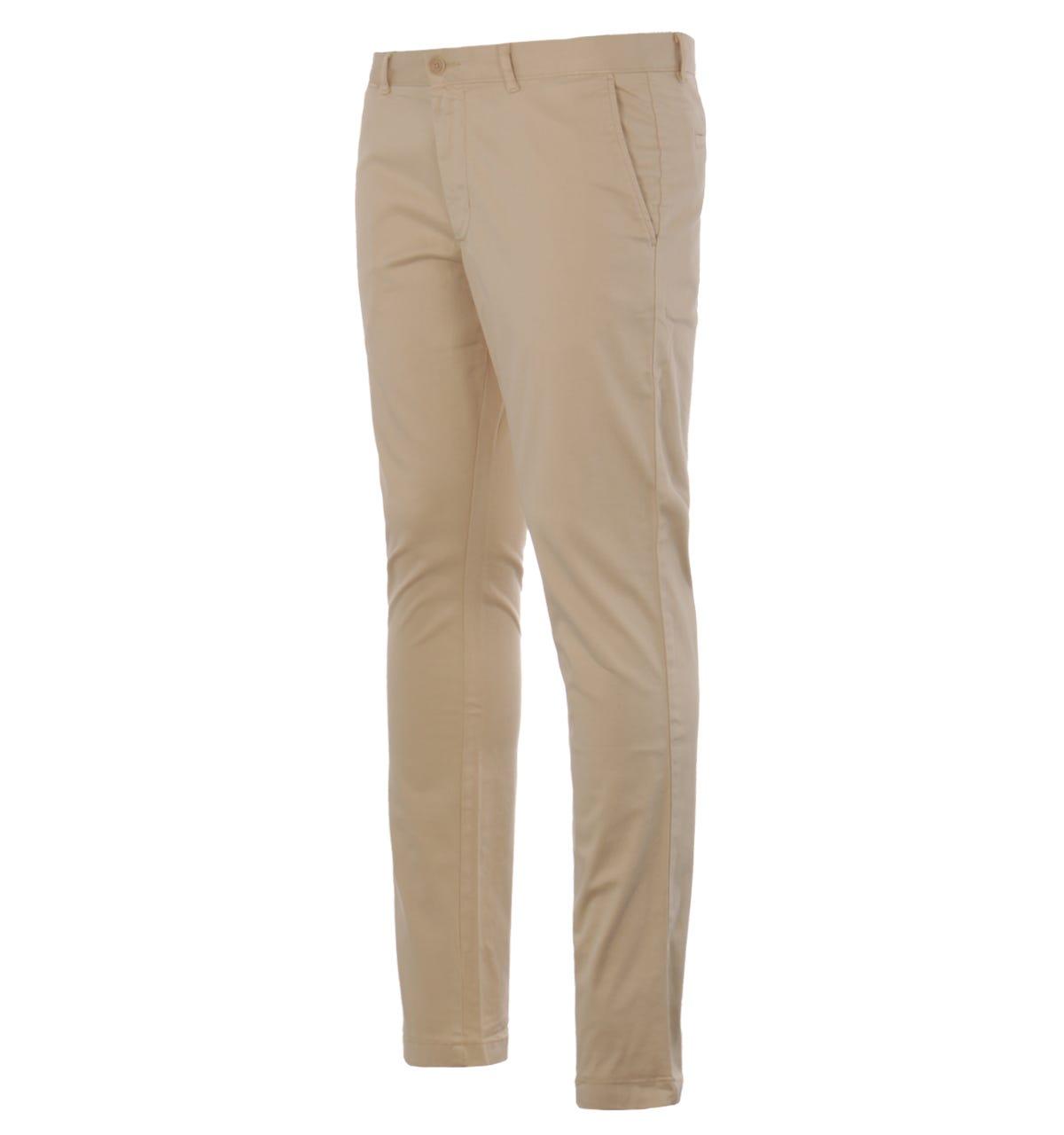 Tommy Hilfiger Cotton Bleeker Flex Slim Fit Chino Trousers in Beige  (Natural) for Men - Save 16% | Lyst