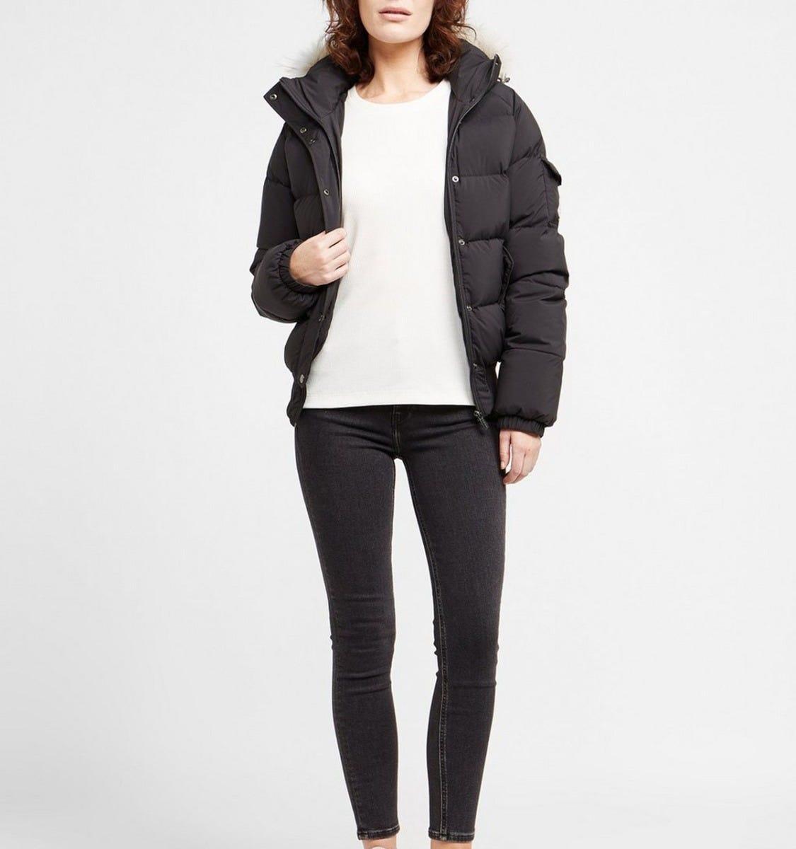Pyrenex Synthetic Womens Aviator Bomber 