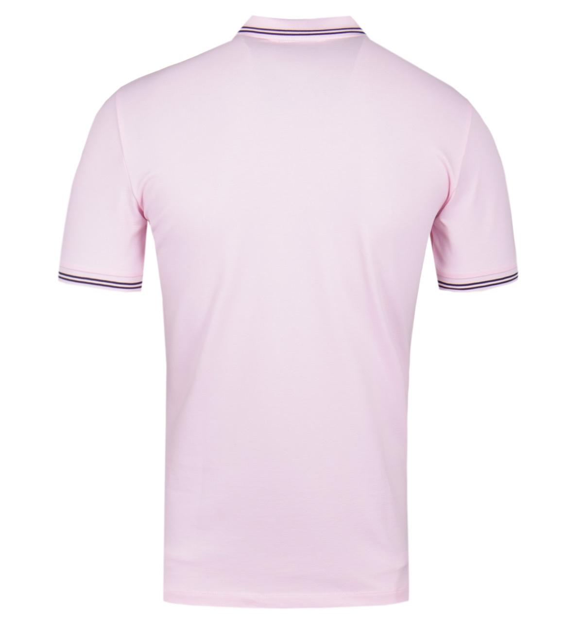 pink armani polo shirt