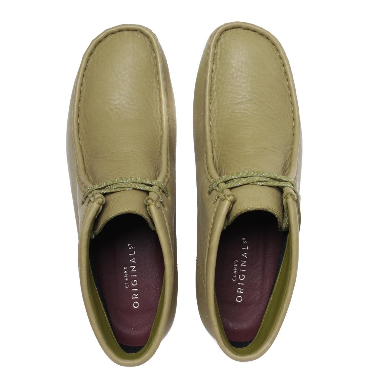 Clarks Gore-tex Wallabee Olive Green 