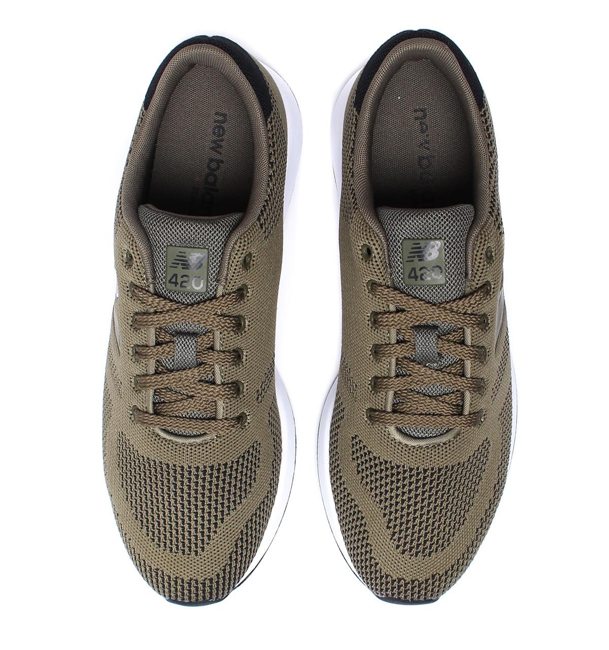 New Balance Rubber 420 Olive Green Trainers for Men - Lyst