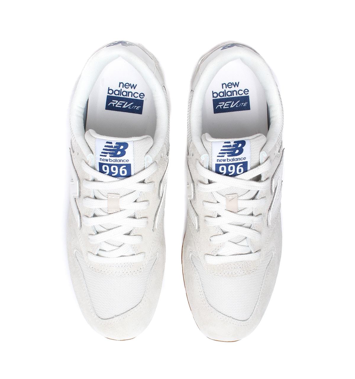 New Balance 996 Sea Salt Suede Trainers in White for Men - Lyst