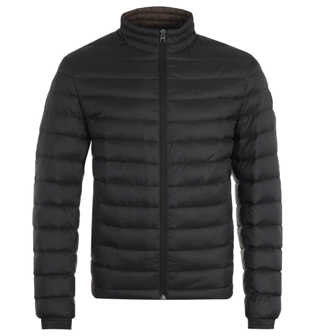 BOSS by HUGO BOSS Synthetic Chorus Featherweight Black Down Jacket for Men  | Lyst
