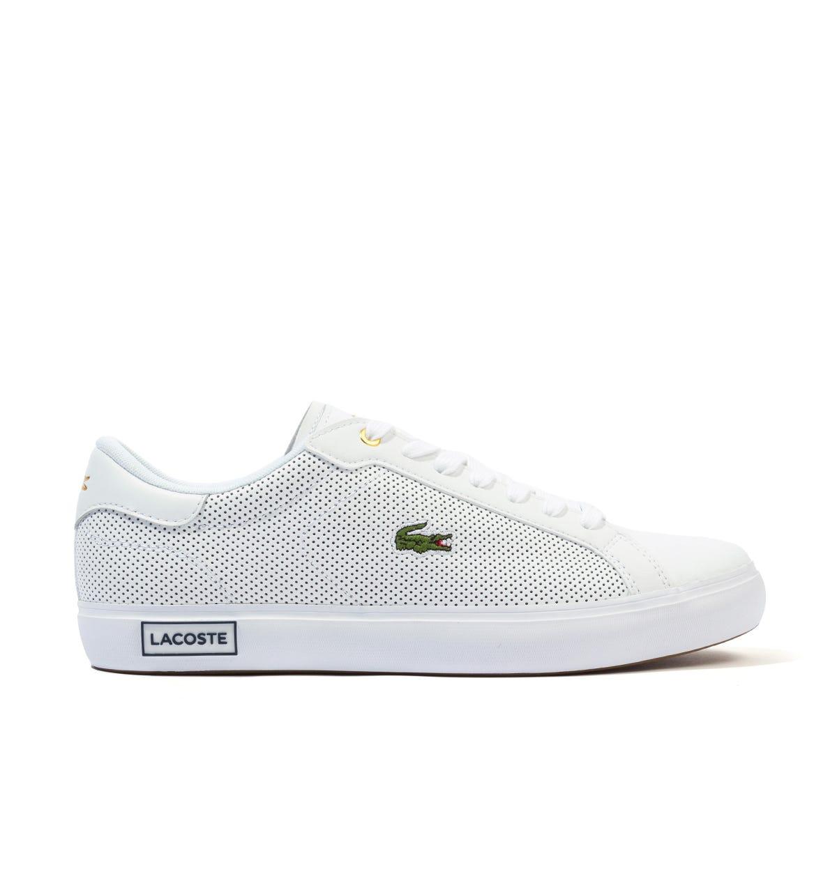 women's lerond punched leather sneakers
