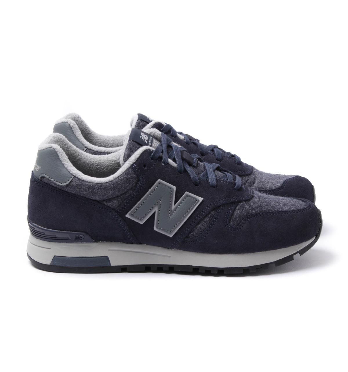 New Balance 565 Wool Pack Charcoal & Navy Trainers in Blue for Men | Lyst
