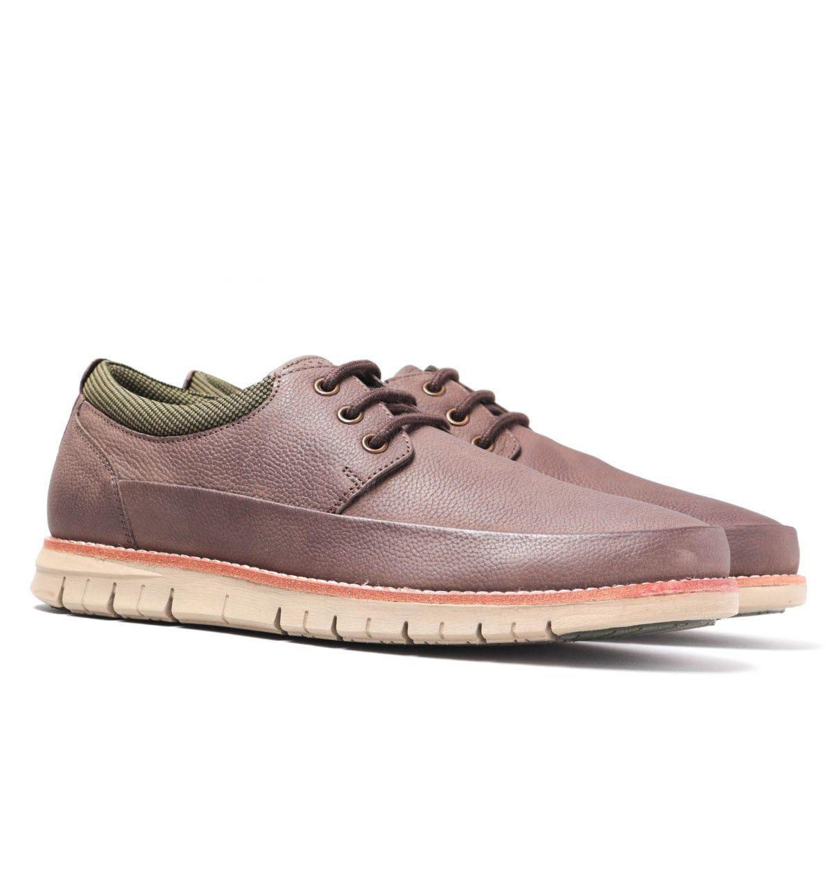 Barbour Barbour Horatio Brown Leather Shoes for Men | Lyst