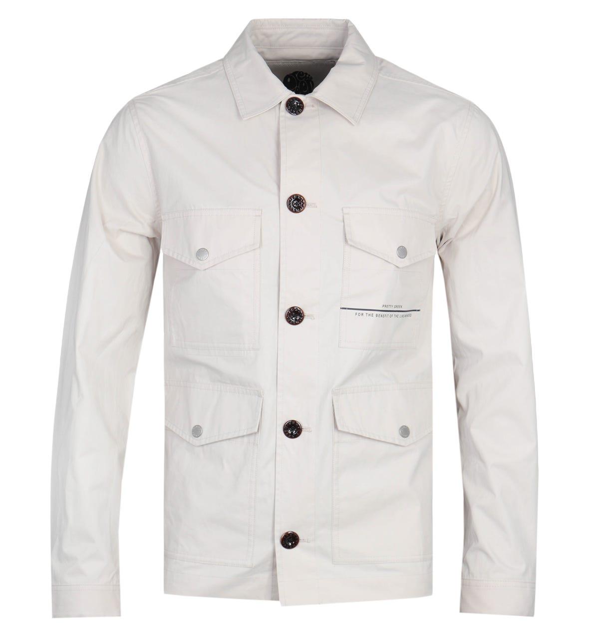 Cotton Damon Stone Overshirt 