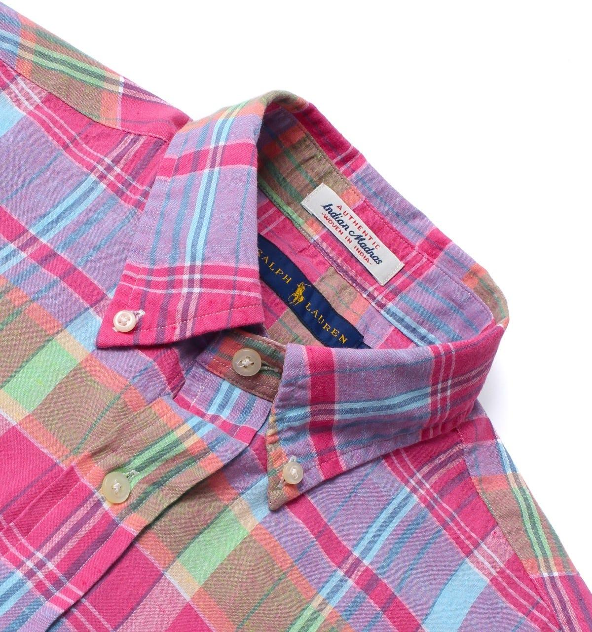 Ralph lauren indian madras shirt Clearance