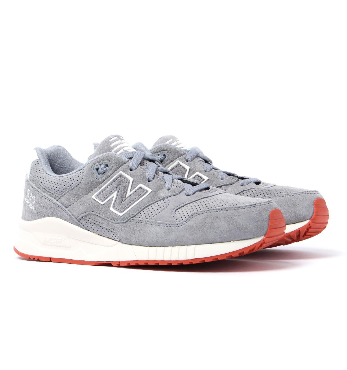 new balance grey suede trainers