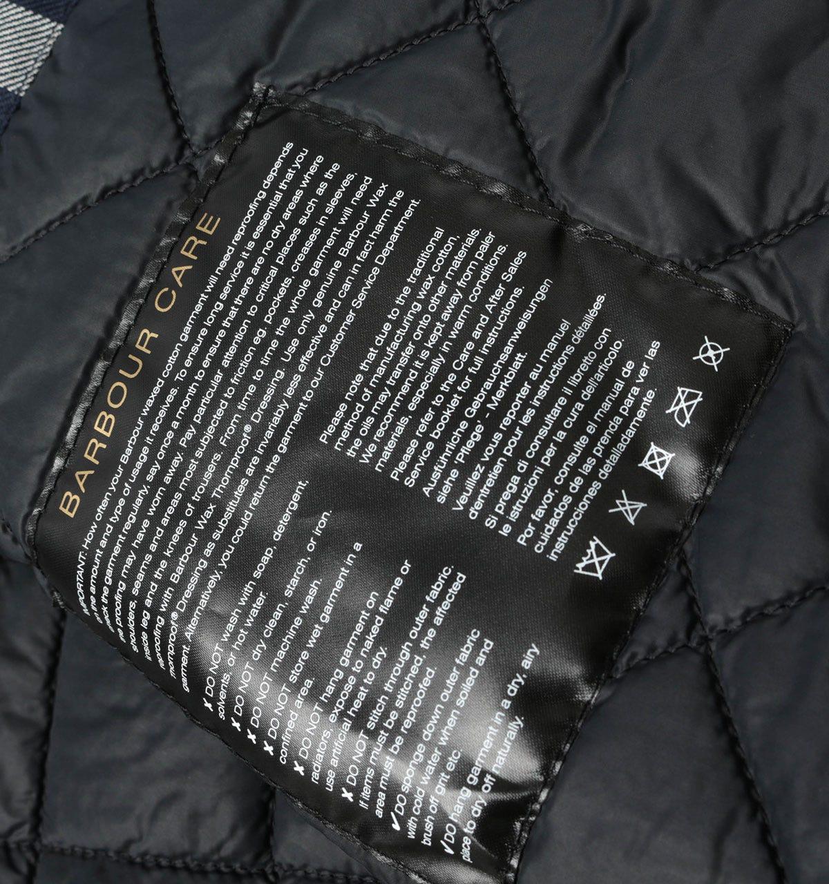 barbour jacket washing instructions 
