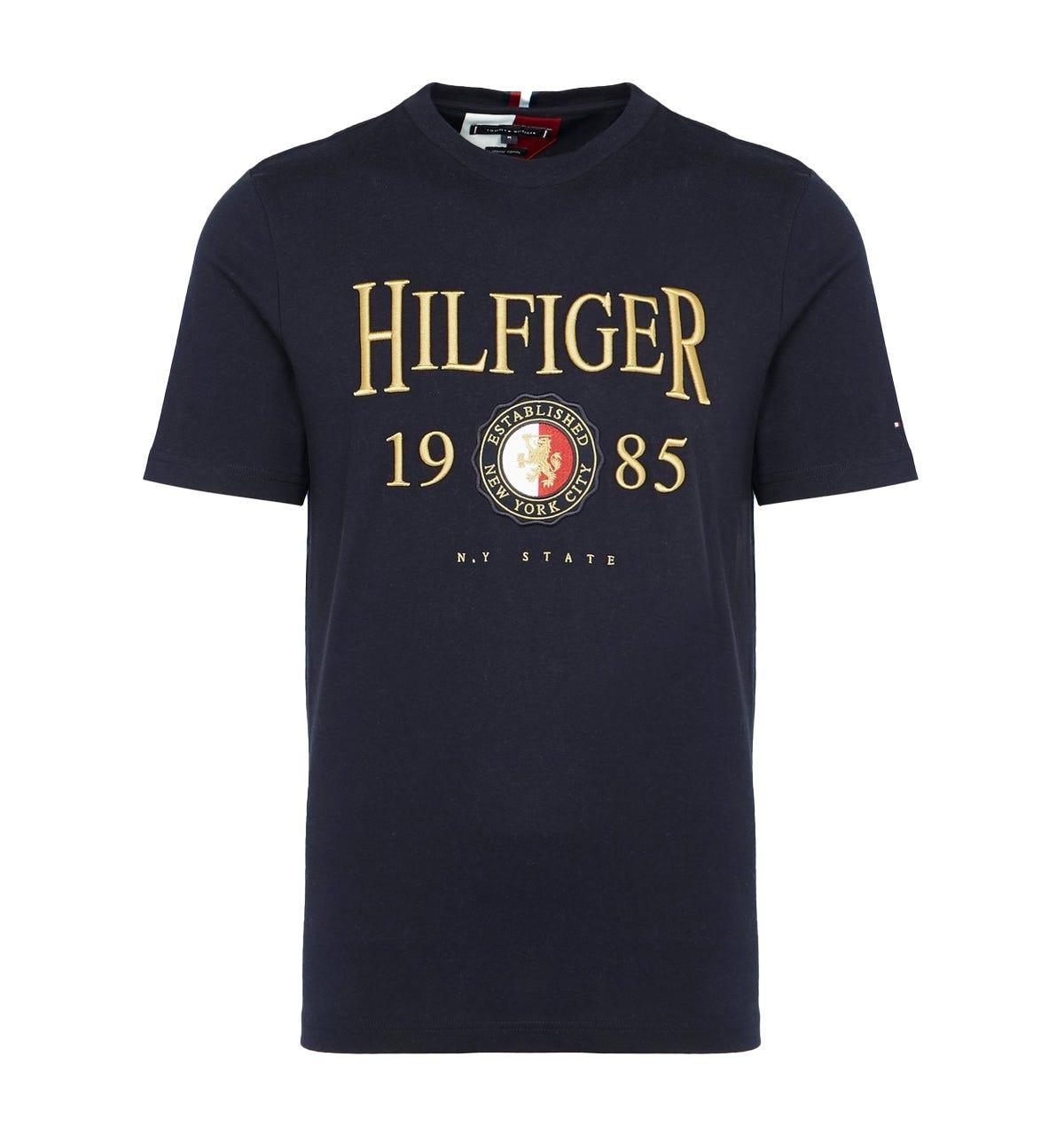 Tommy Hilfiger Icon Crest T-shirt in Blue for Men | Lyst
