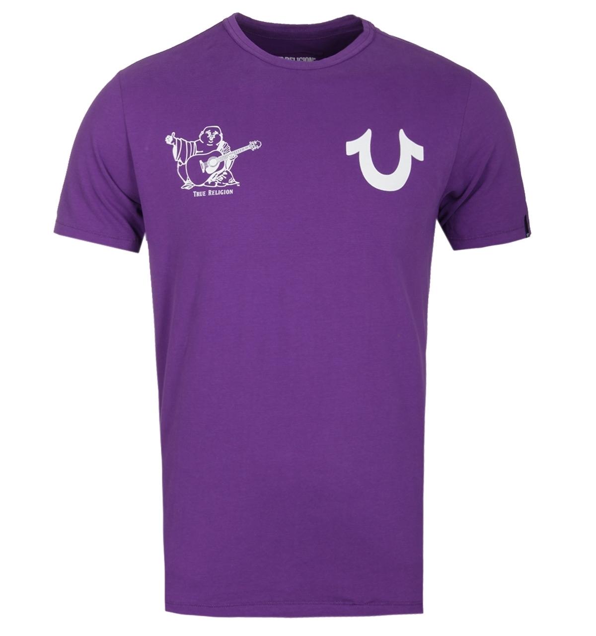 true religion purple shirt
