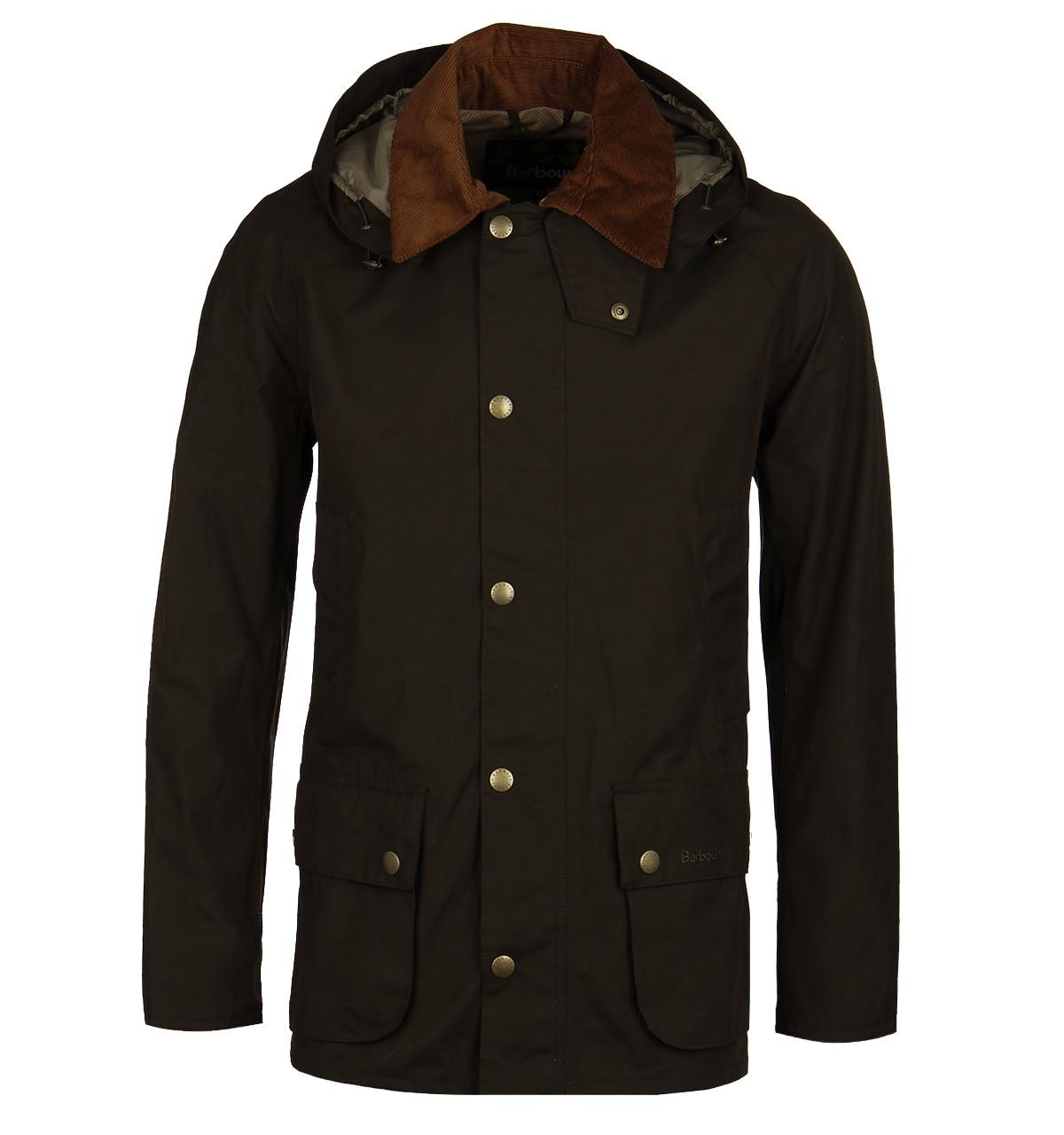 Barbour Cotton Olive Ashby Midas Waterproof Jacket in Green for Men - Lyst