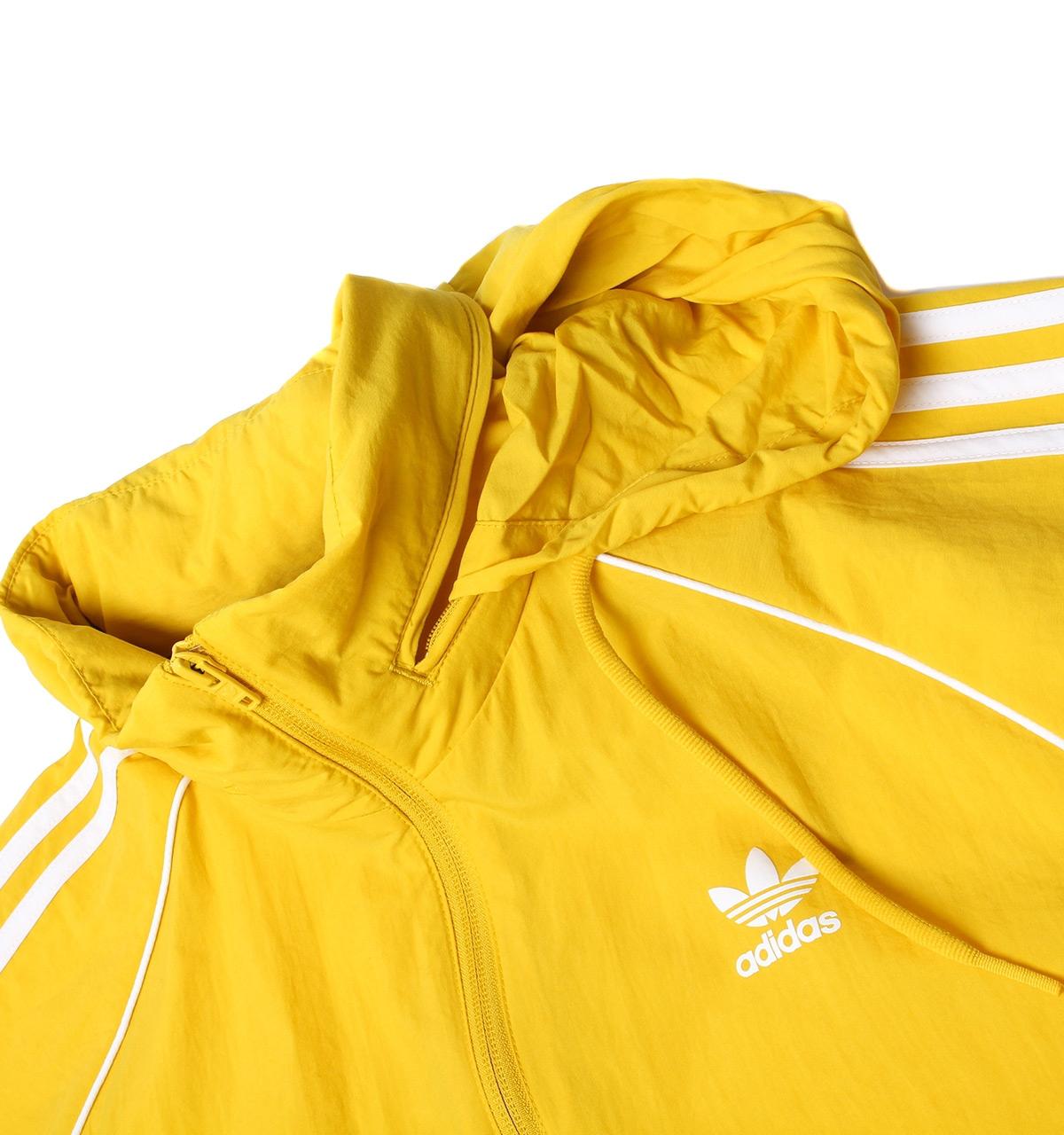 adidas Originals Yellow Sst Windbreaker Jacket for Men | Lyst