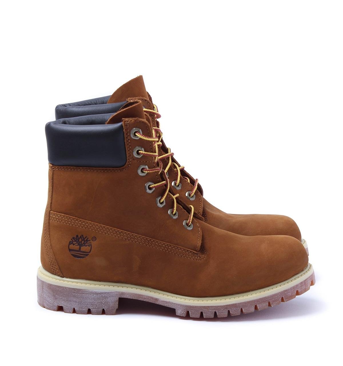 timberland 6 inch boots rust