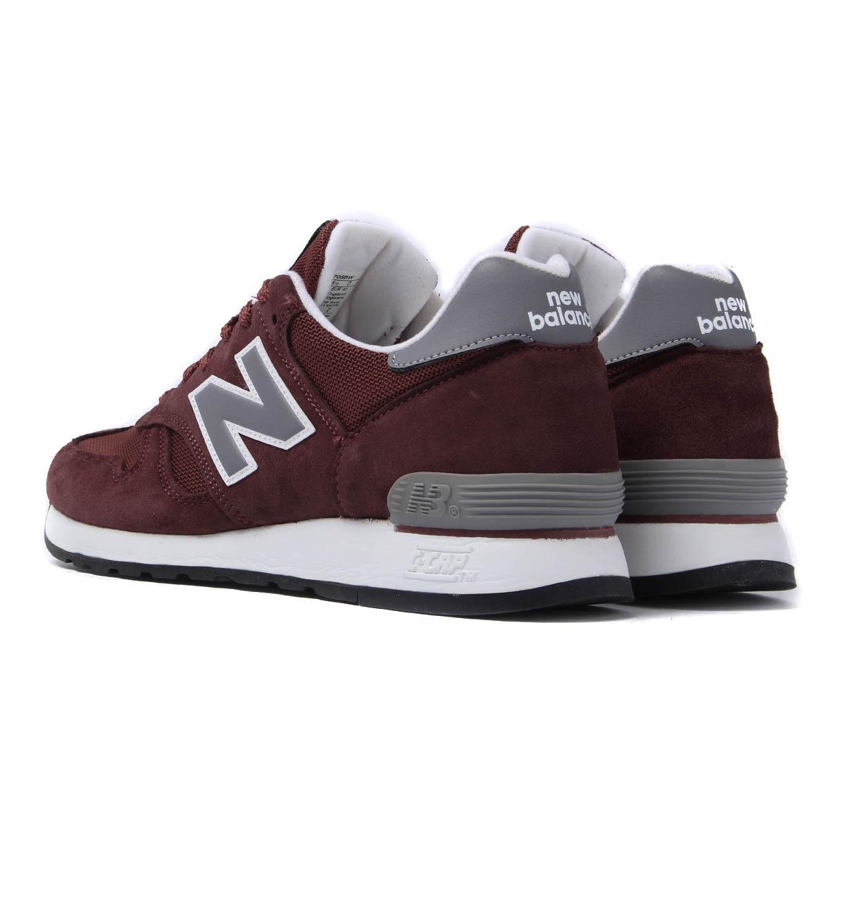 New Balance Suede 670 Made In England Burgundy Trainers for Men - Lyst
