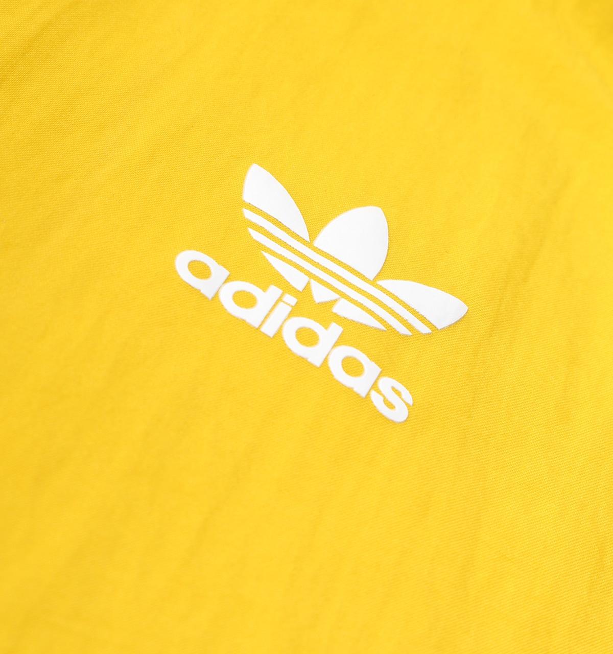 adidas Originals Synthetic Yellow Sst Windbreaker Jacket for Men | Lyst