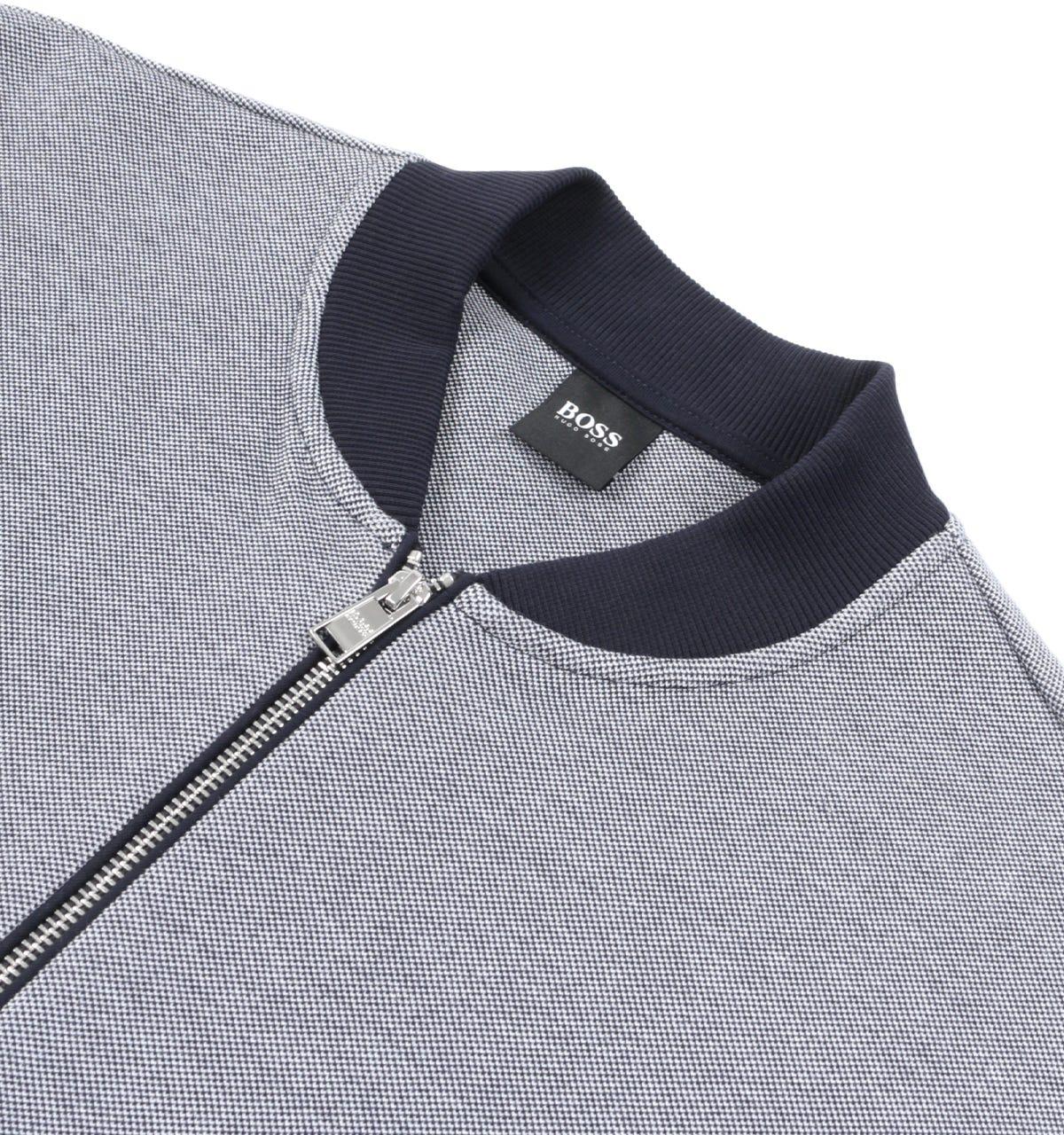 boss skiles zip sweatshirt