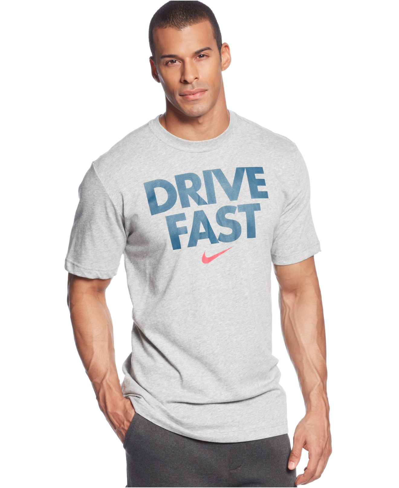 Nike Drive Fast T-Shirt in Black for Men | Lyst