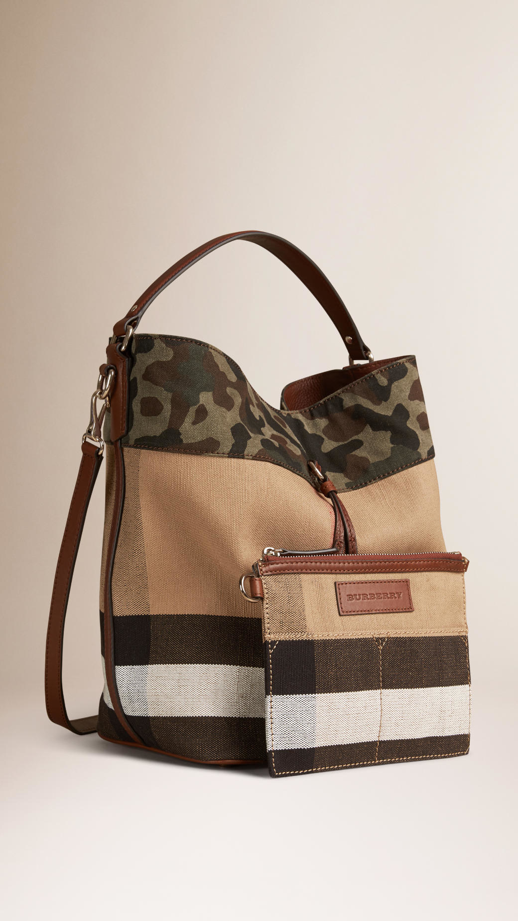 burberry camouflage bag