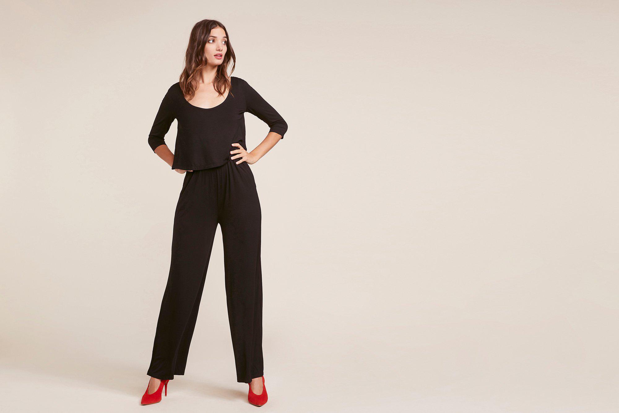 bb dakota black jumpsuit