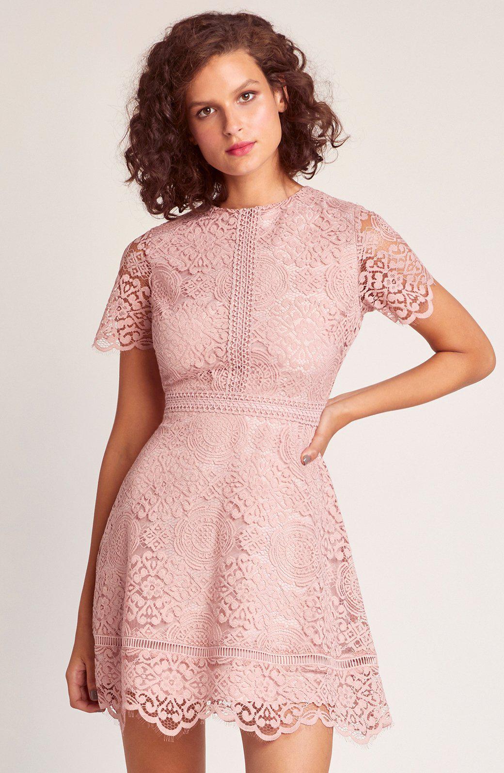 lace dress for dinner