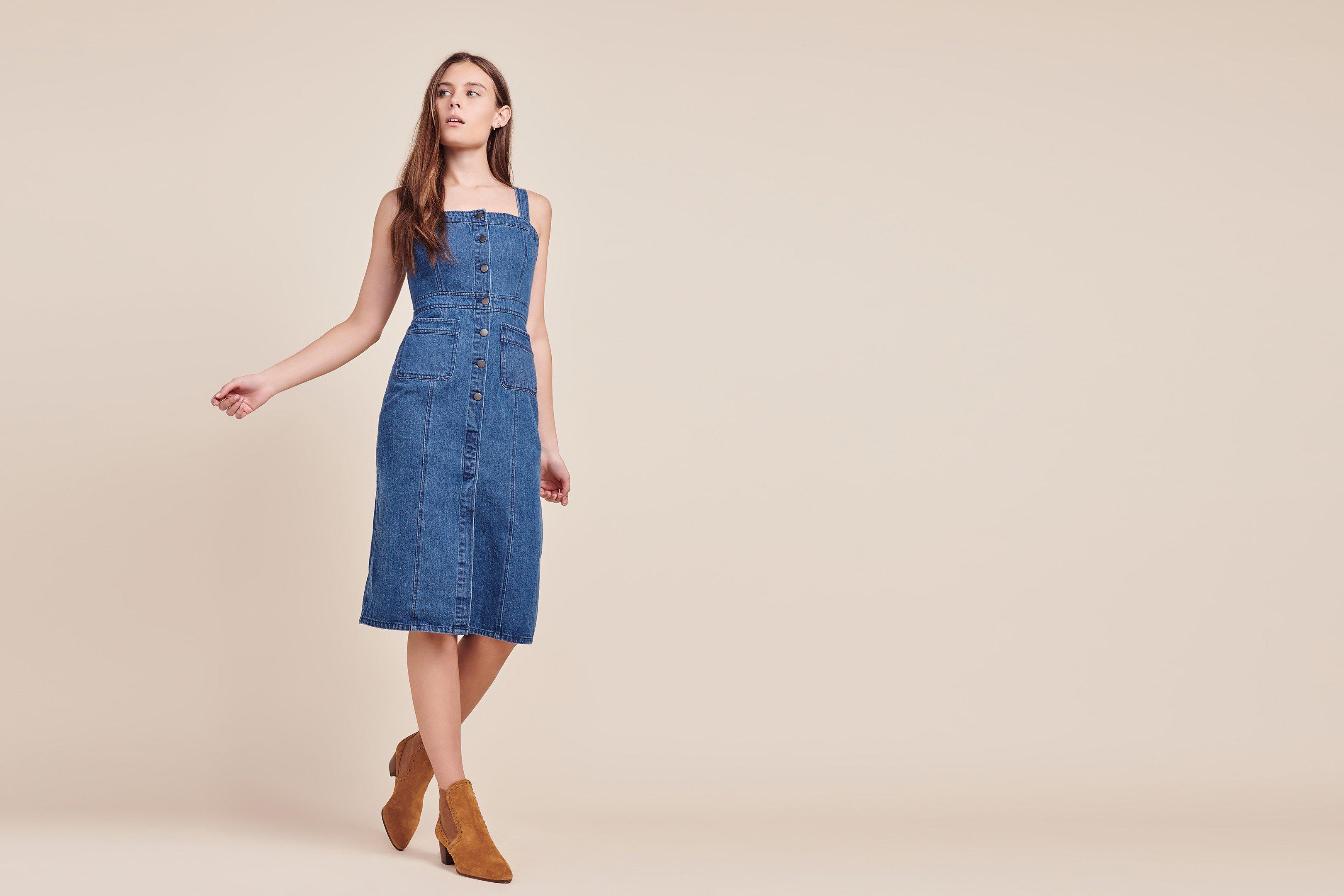 bb dakota denim dress