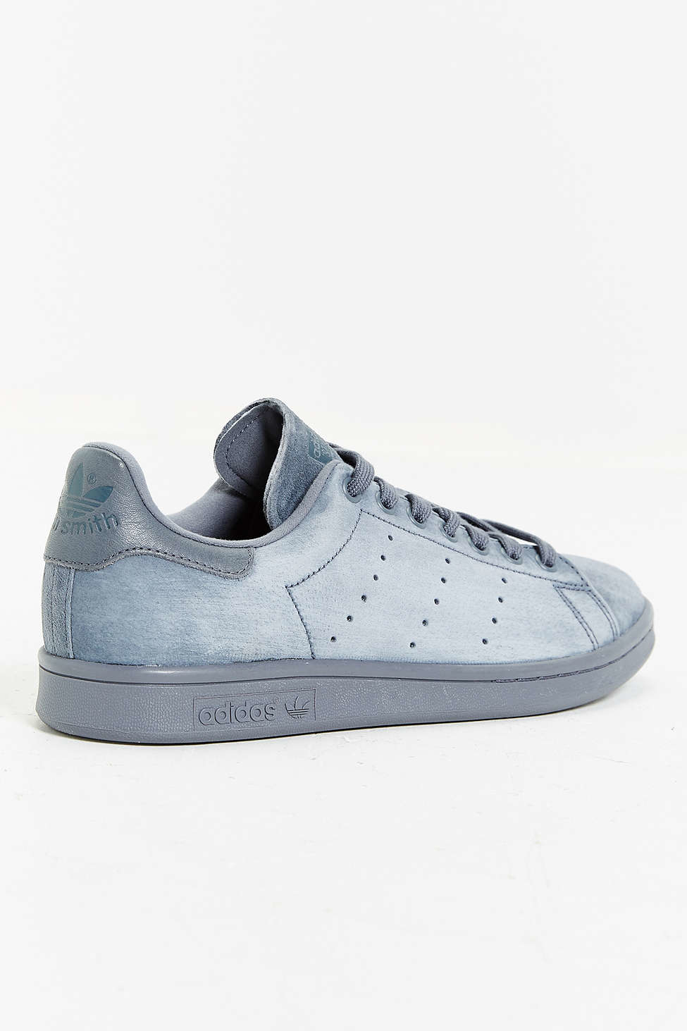 adidas Originals Suede Stan Smith Sneaker in Gray for Men | Lyst