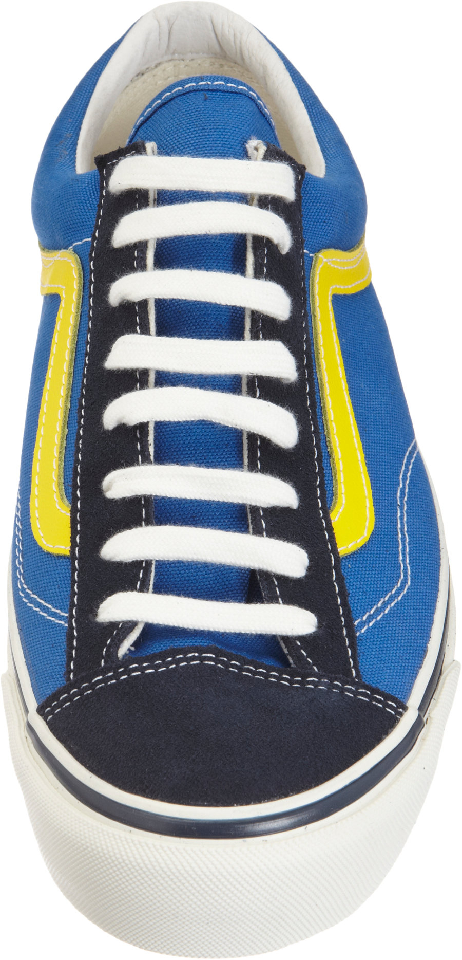 vans style 36 blue yellow