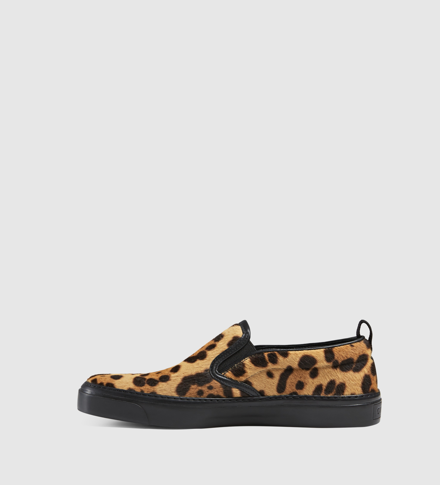 gucci leopard trainers