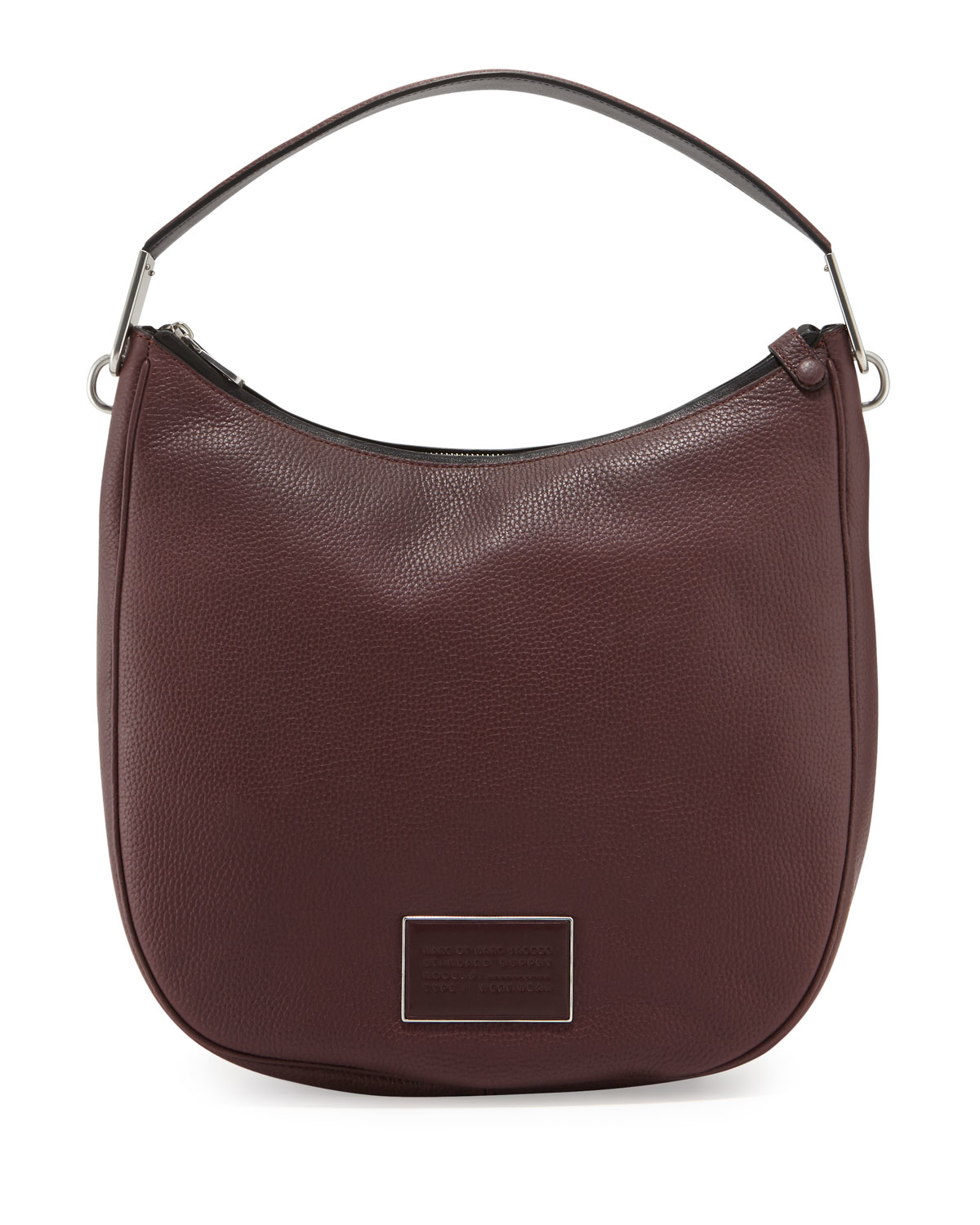 marc jacobs hobo leather bag