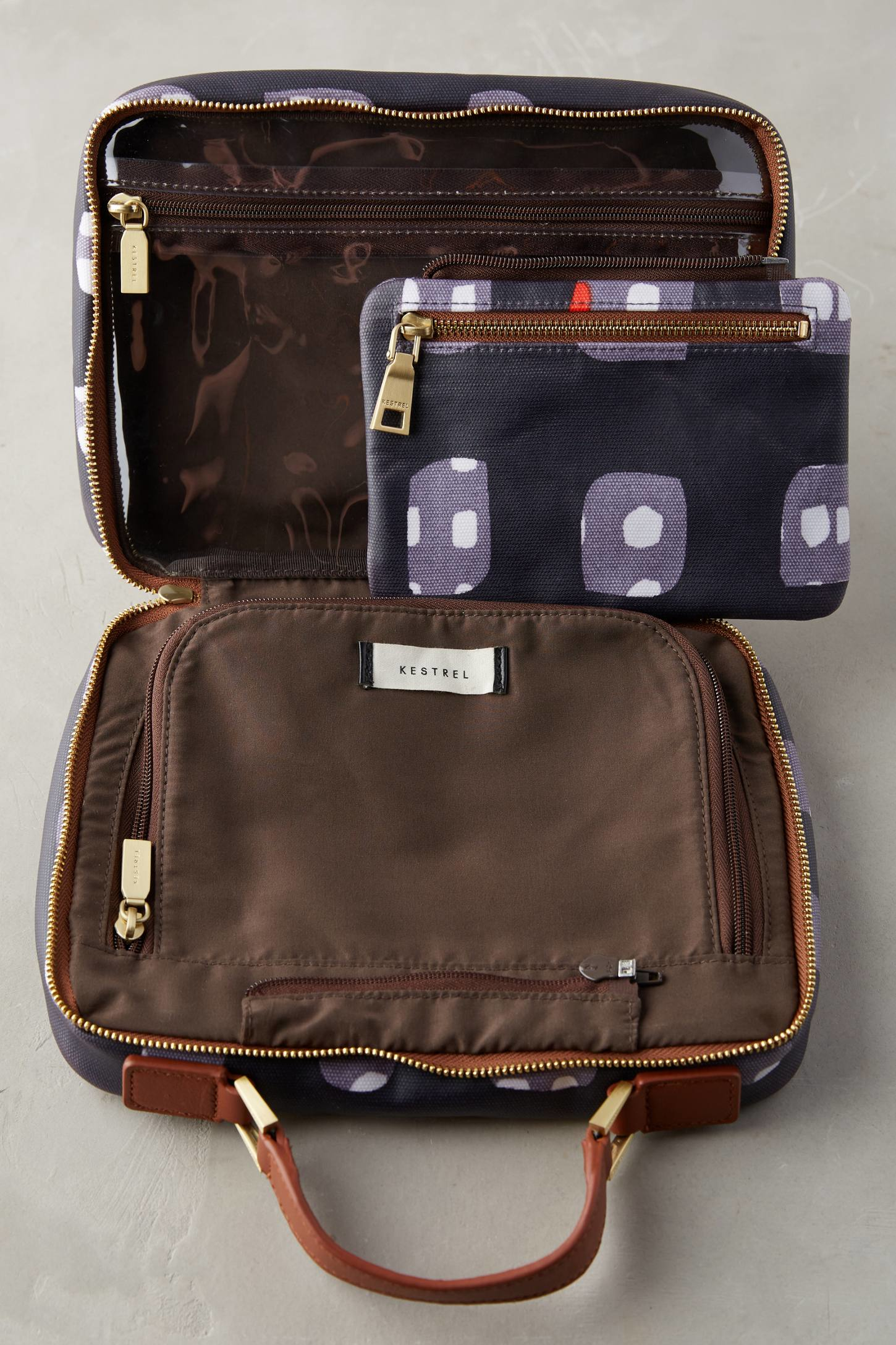 Lyst Kestrel Hanging Side By Cosmetic Case In Blue Gallery